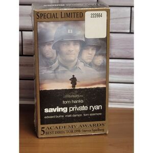 VHS Saving Private Ryan (sealed) #A48